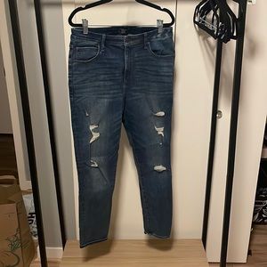 Abercrombie & Fitch Curve Love High Rise Super Skinny